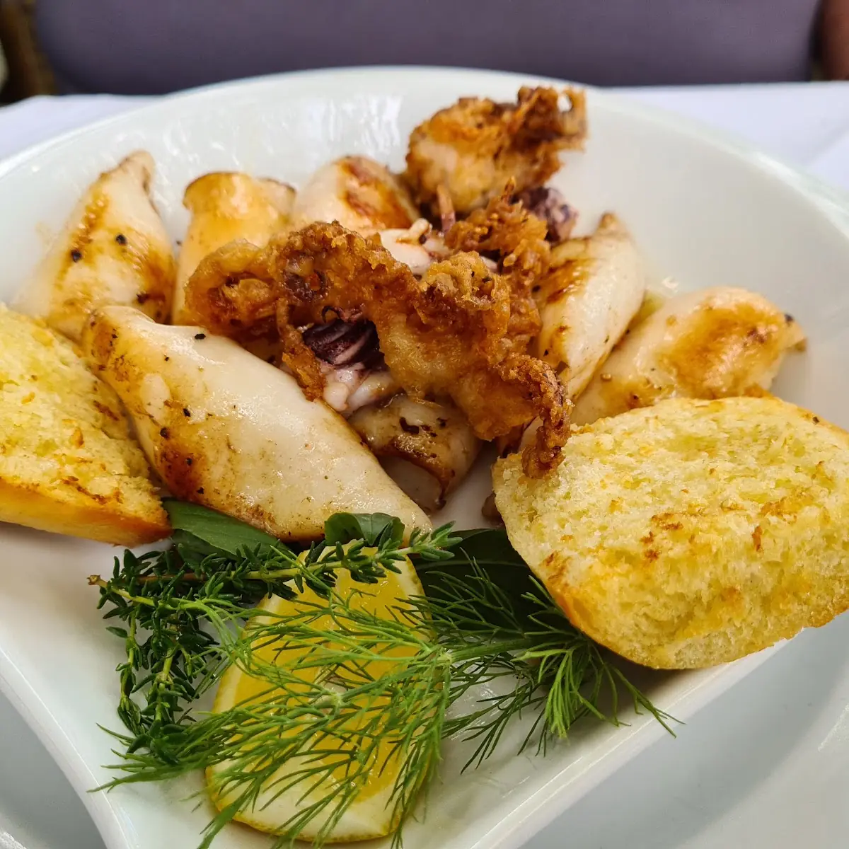 Calamari Gegrillt