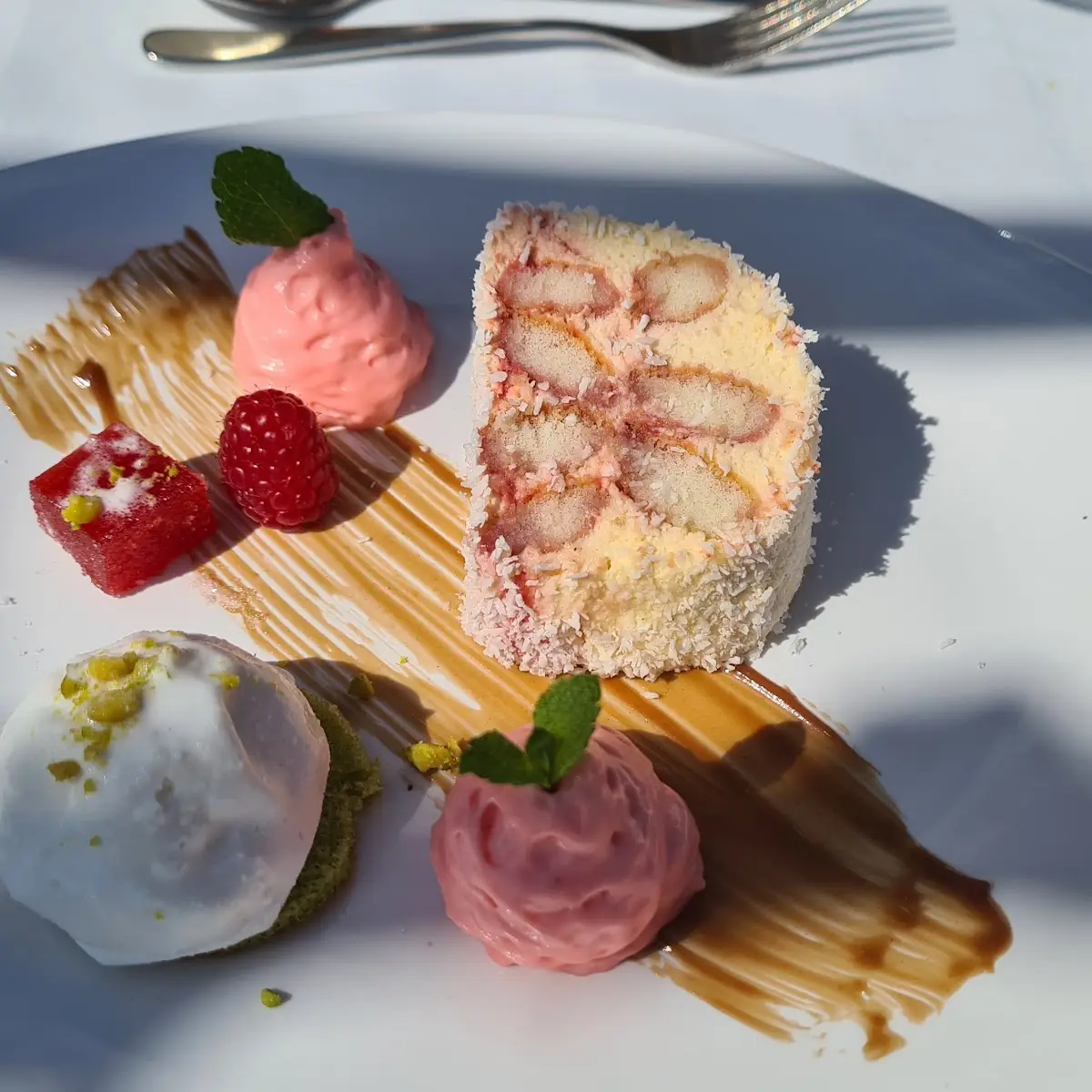 Erdbeerschnitte
