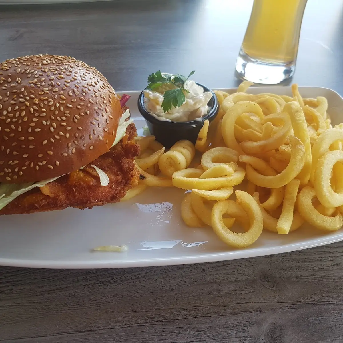 Crispy Chicken Burger