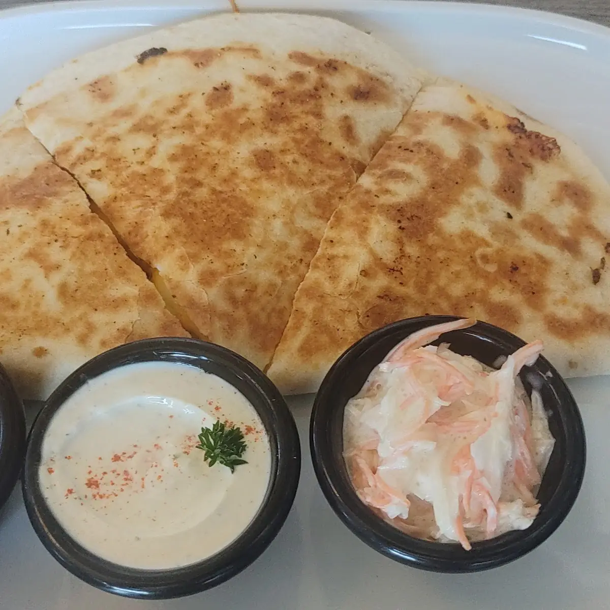 Tender Pork Quesadilla