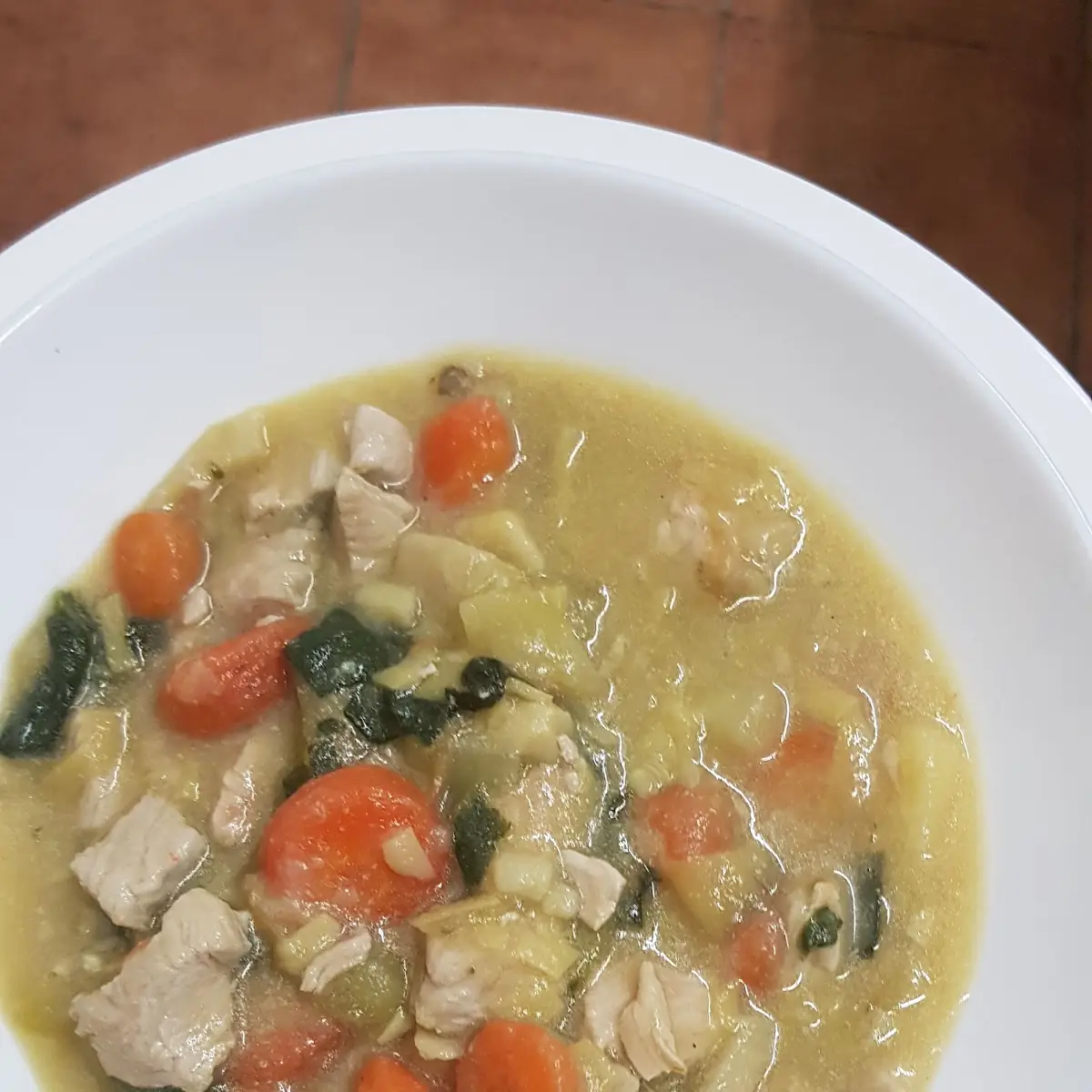 Fitness Zuppa Di Verdure E Pollo