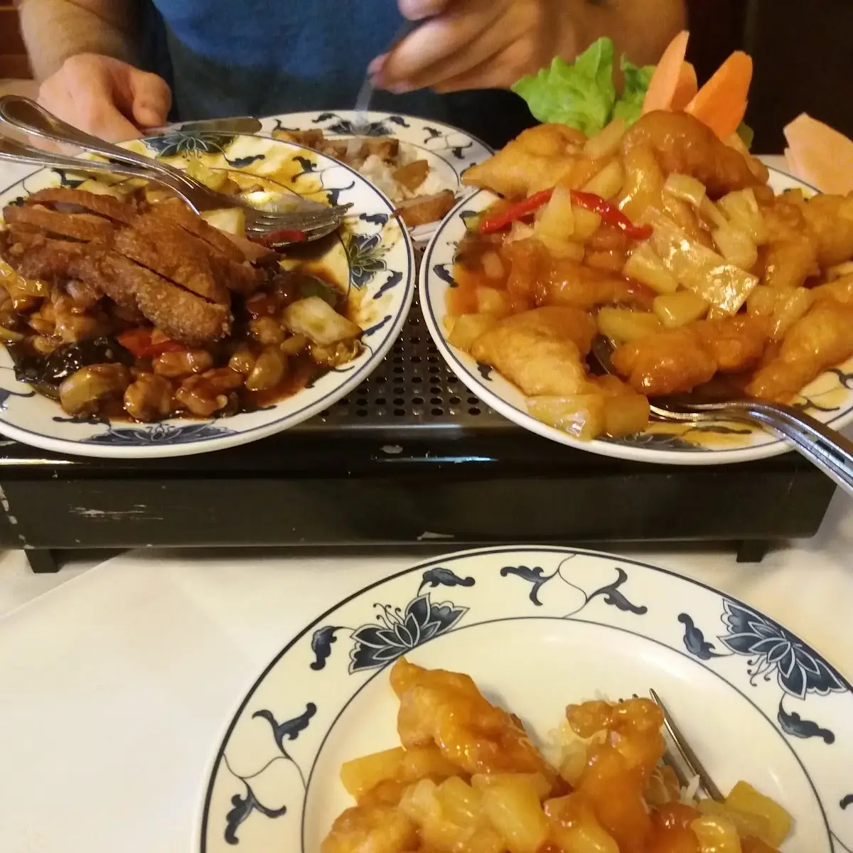 Gebackene Huhn Süß Sauer
