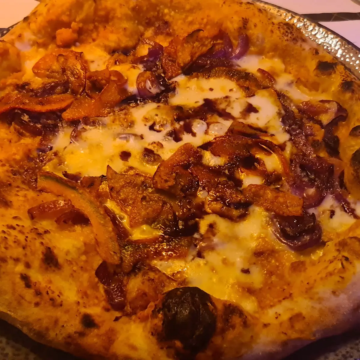Pizza Hokkaido Kürbis