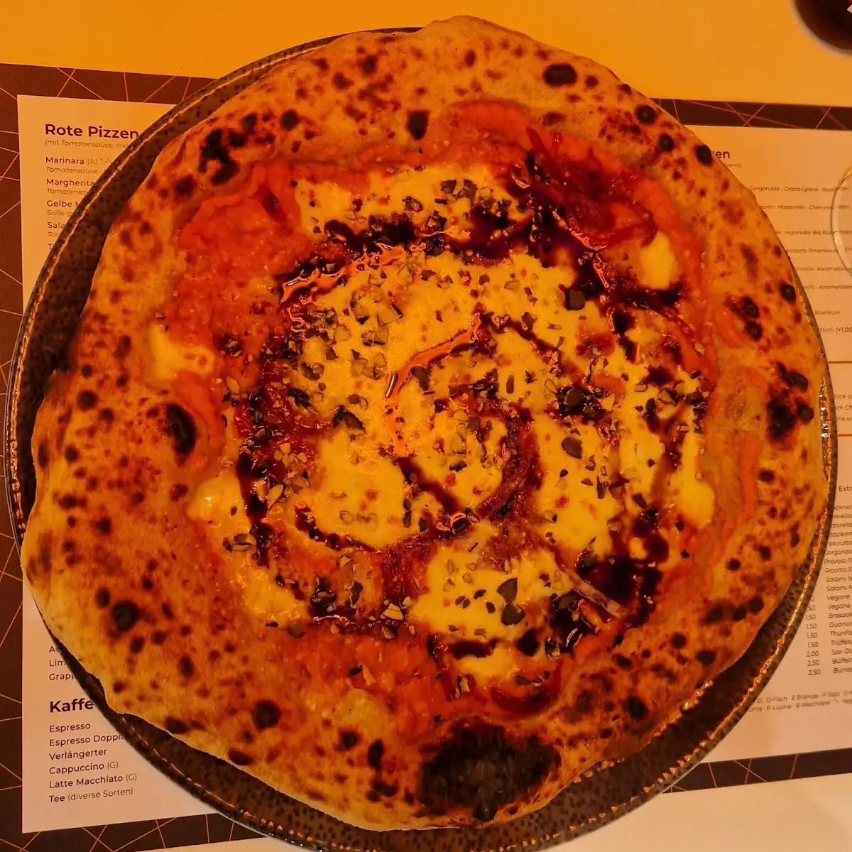 Pizza Kürbissuppe