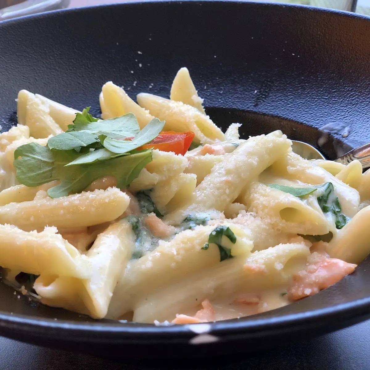 Penne All Arrabbiata Mit Speck