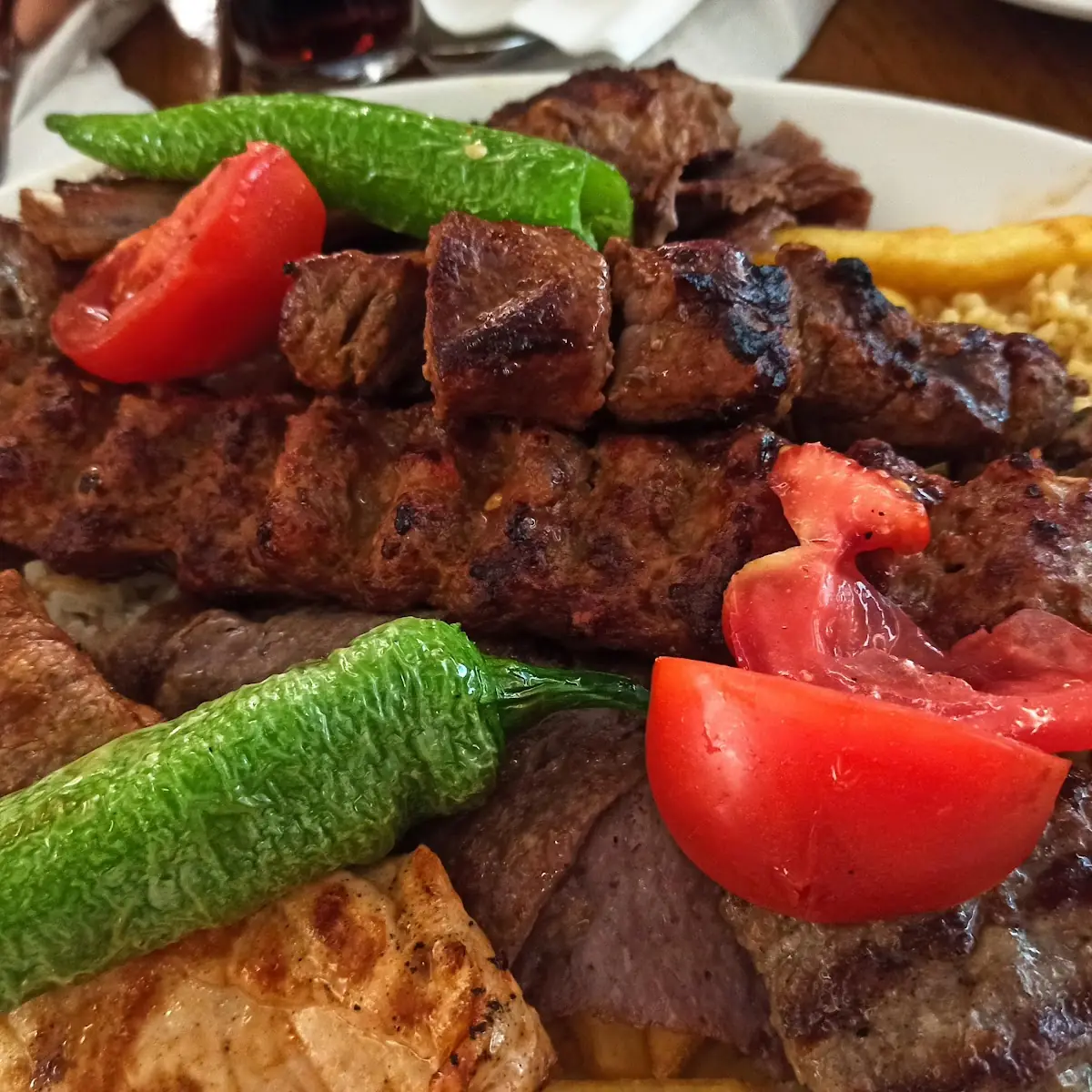 Grosse Grillplatte