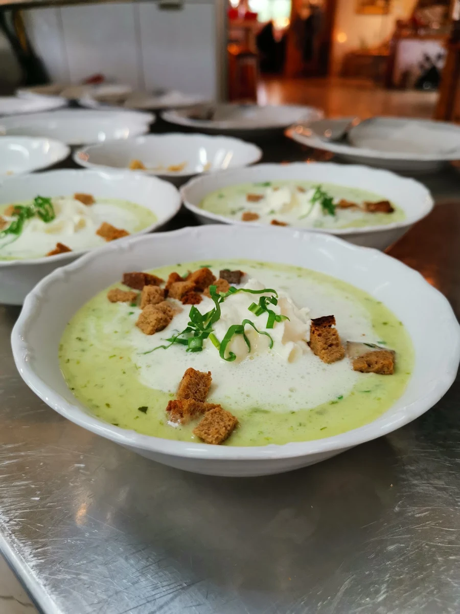 Bärlauchcremesuppe
