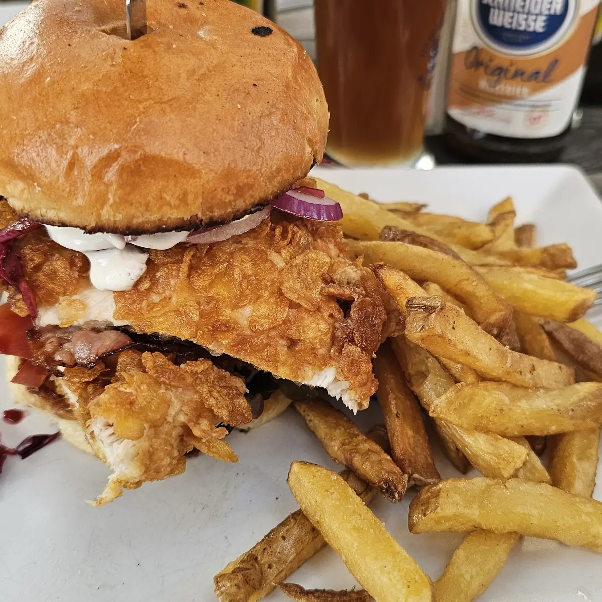 Crispy Chicken Burger