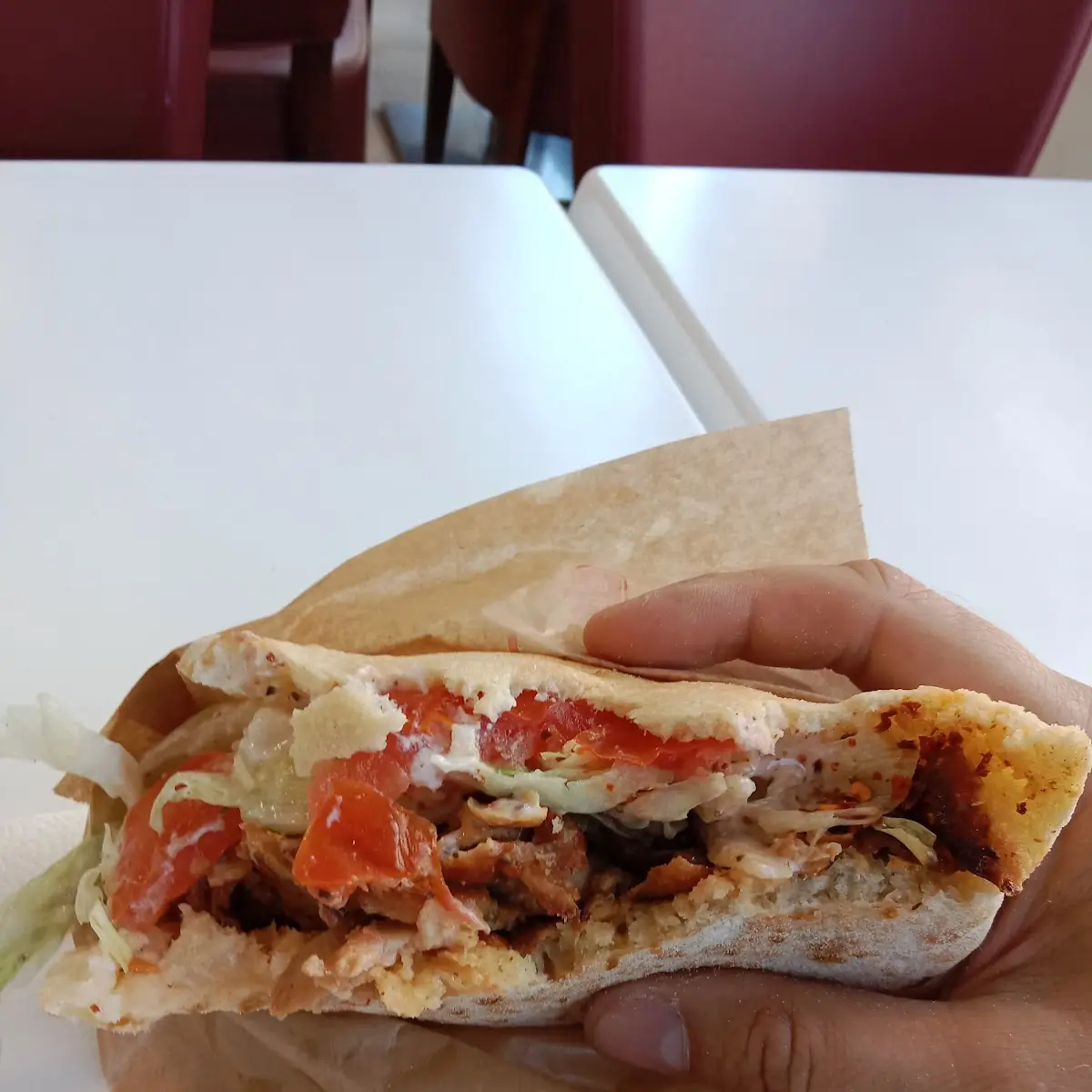 Hühner Kebab
