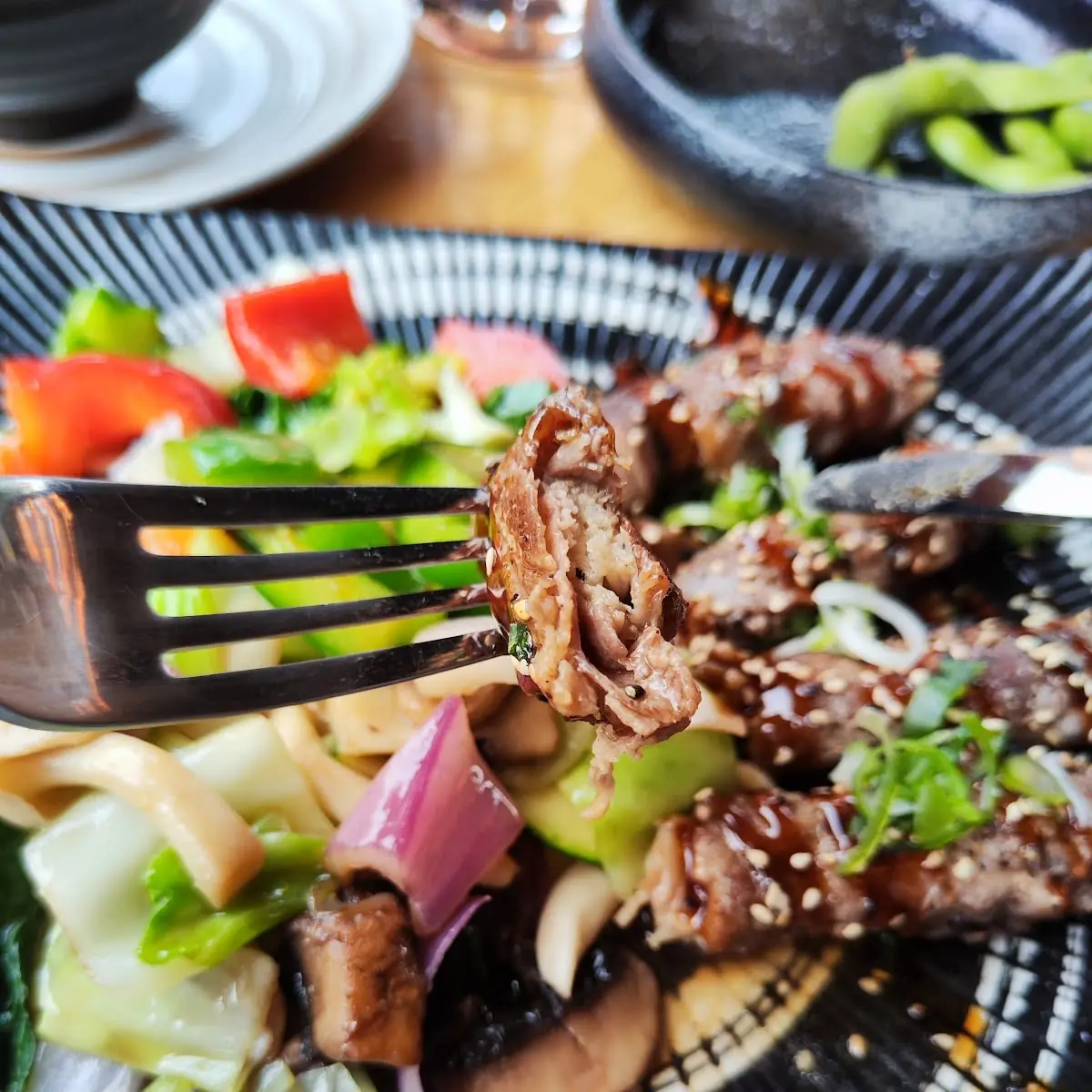 Enoki Beef Rolls