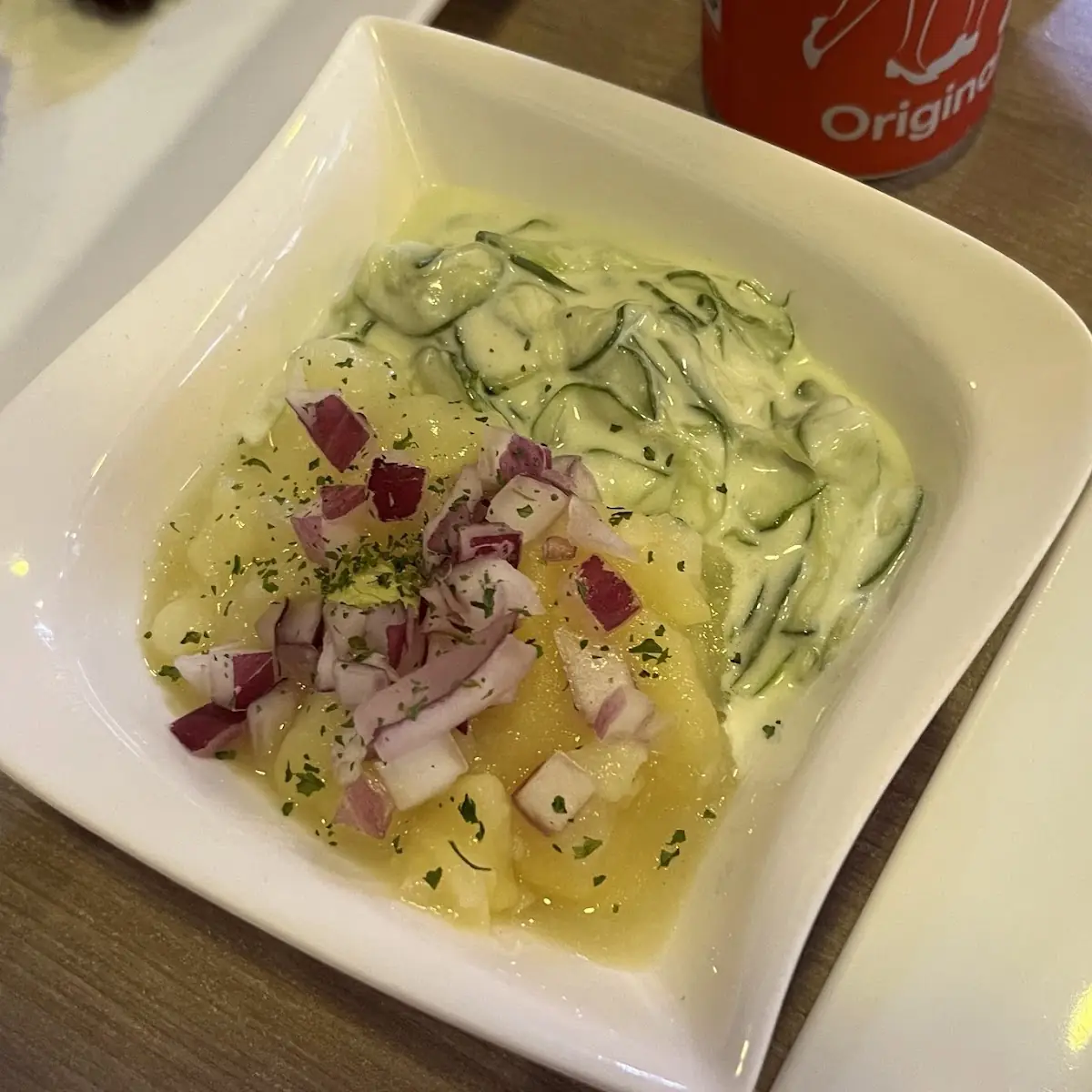 Cucumber and Potato Salad