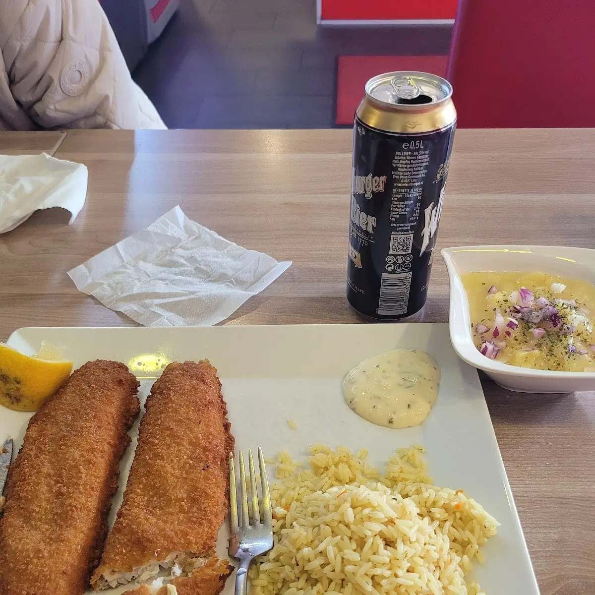 Gebackenes Alaska Seelachsfilet