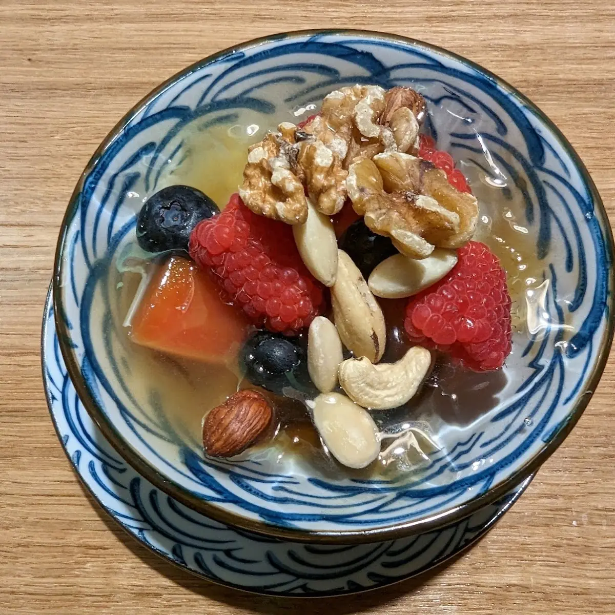 Ice Jelly with Fruits