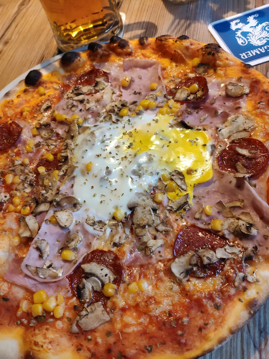 Pizza Mit Gewählten Zutaten