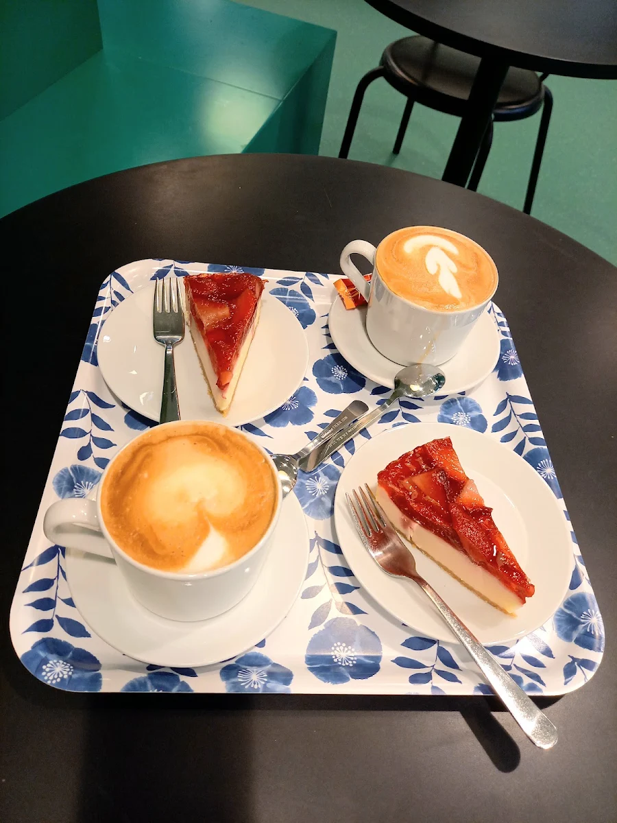 Cappuccino Erdbeer Cheescake