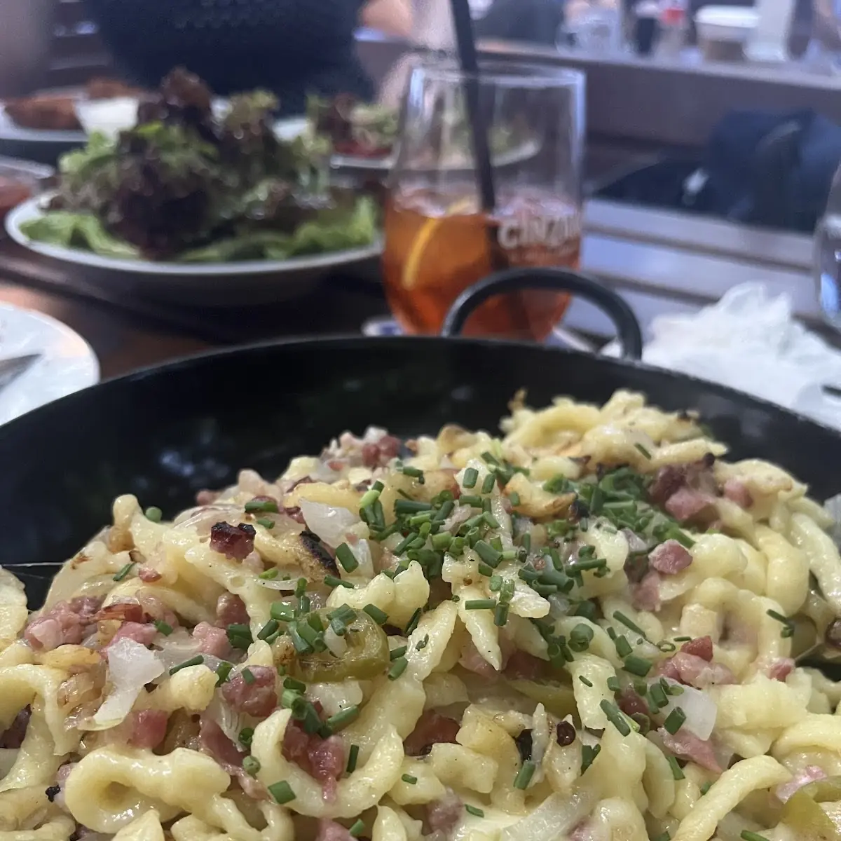 Überbackene Käsespätzle