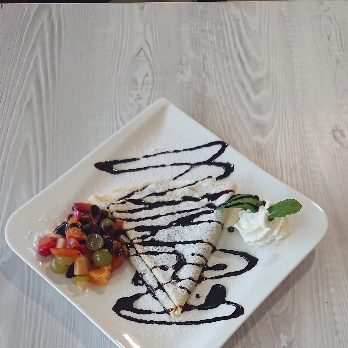 Crépes Mit Obst