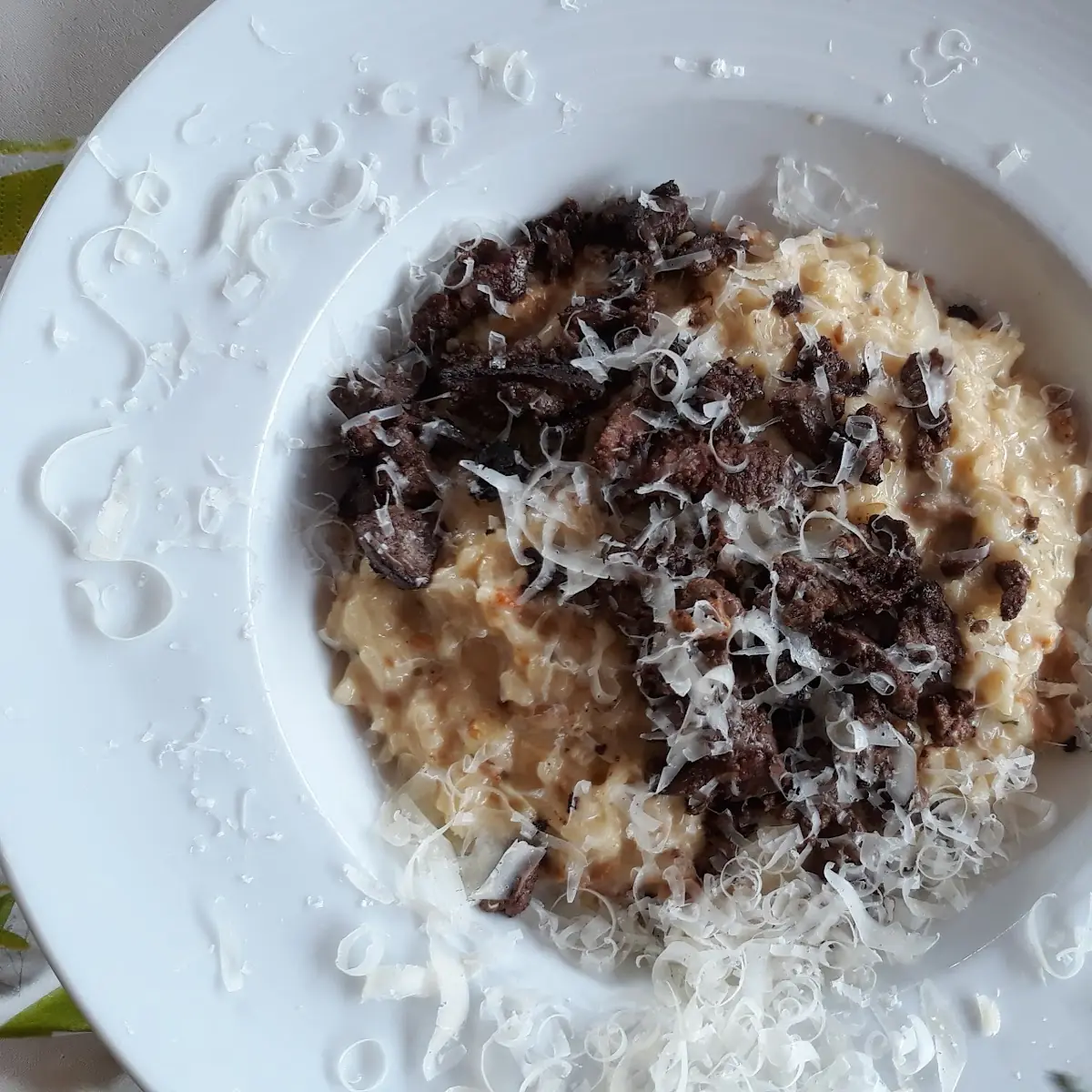 Eierschwammerlrisotto Mit Gerösteter Hühnerleber