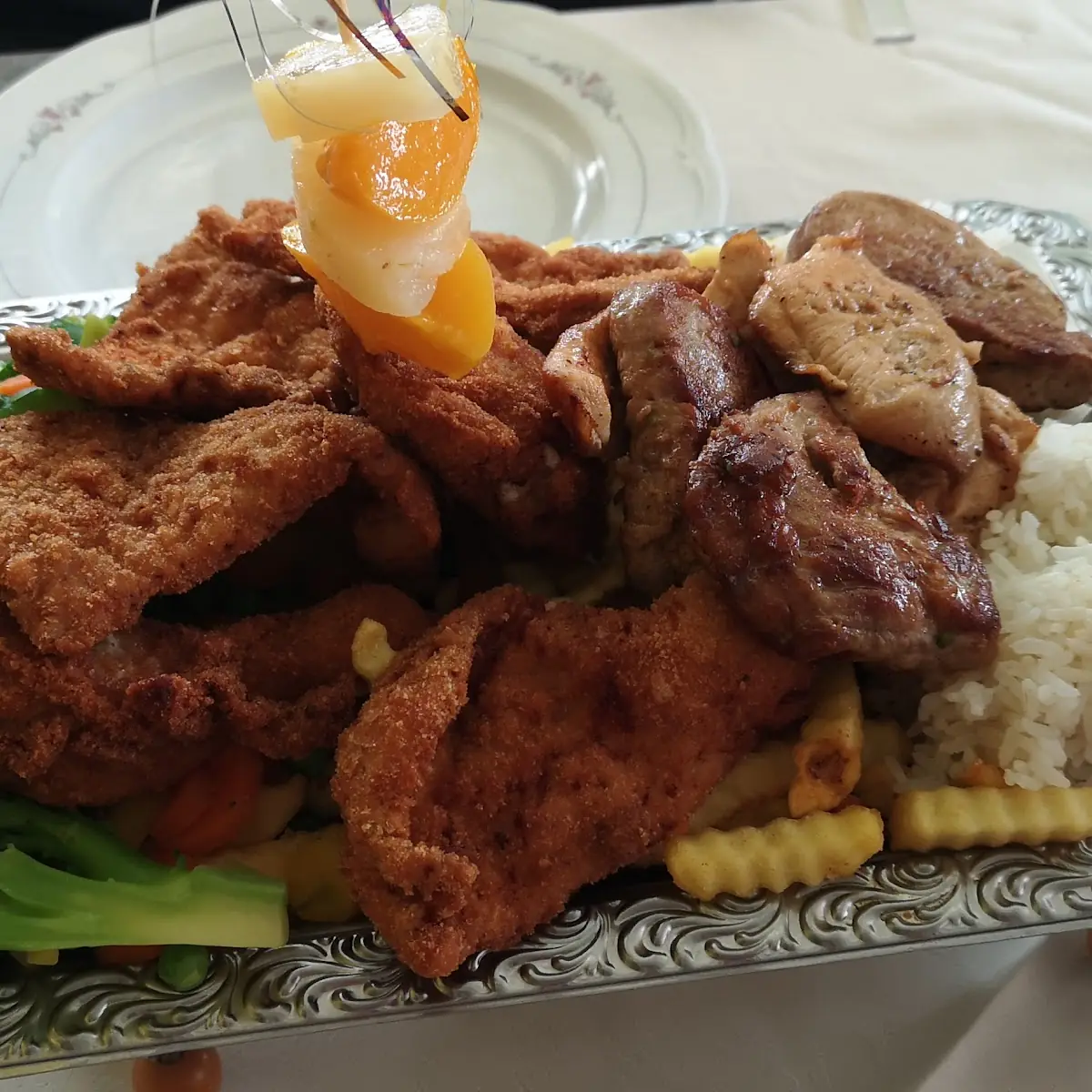 Fleisch Platte Für 2