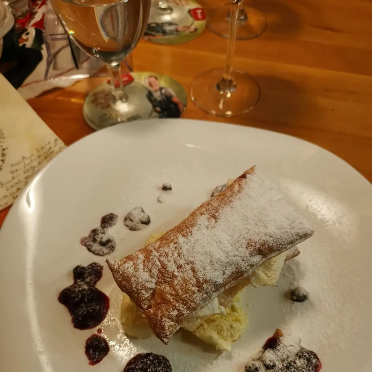 Maria’s Cremeschnitte Mit Beeren