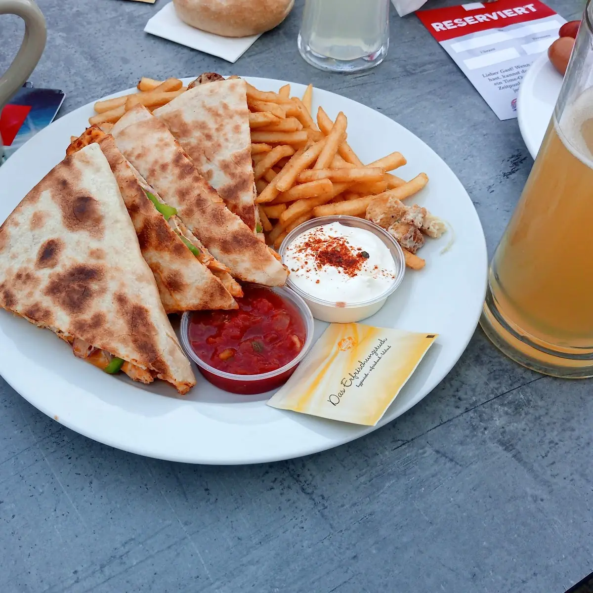 Chicken Quesadillas