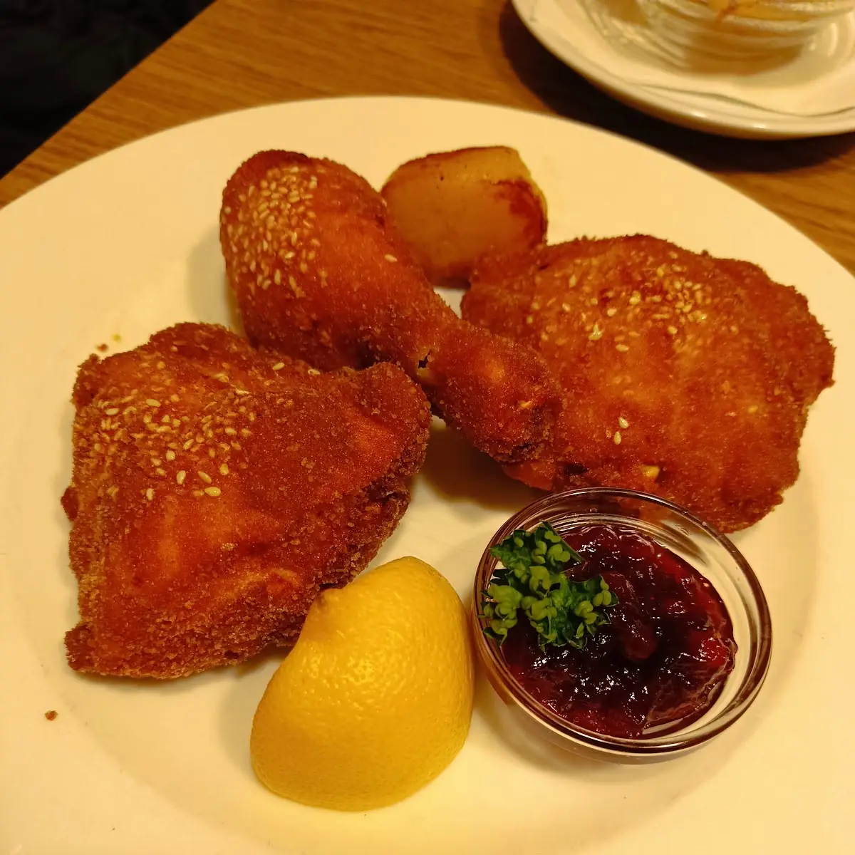3 Stück Vom Knusprigen Backhendl