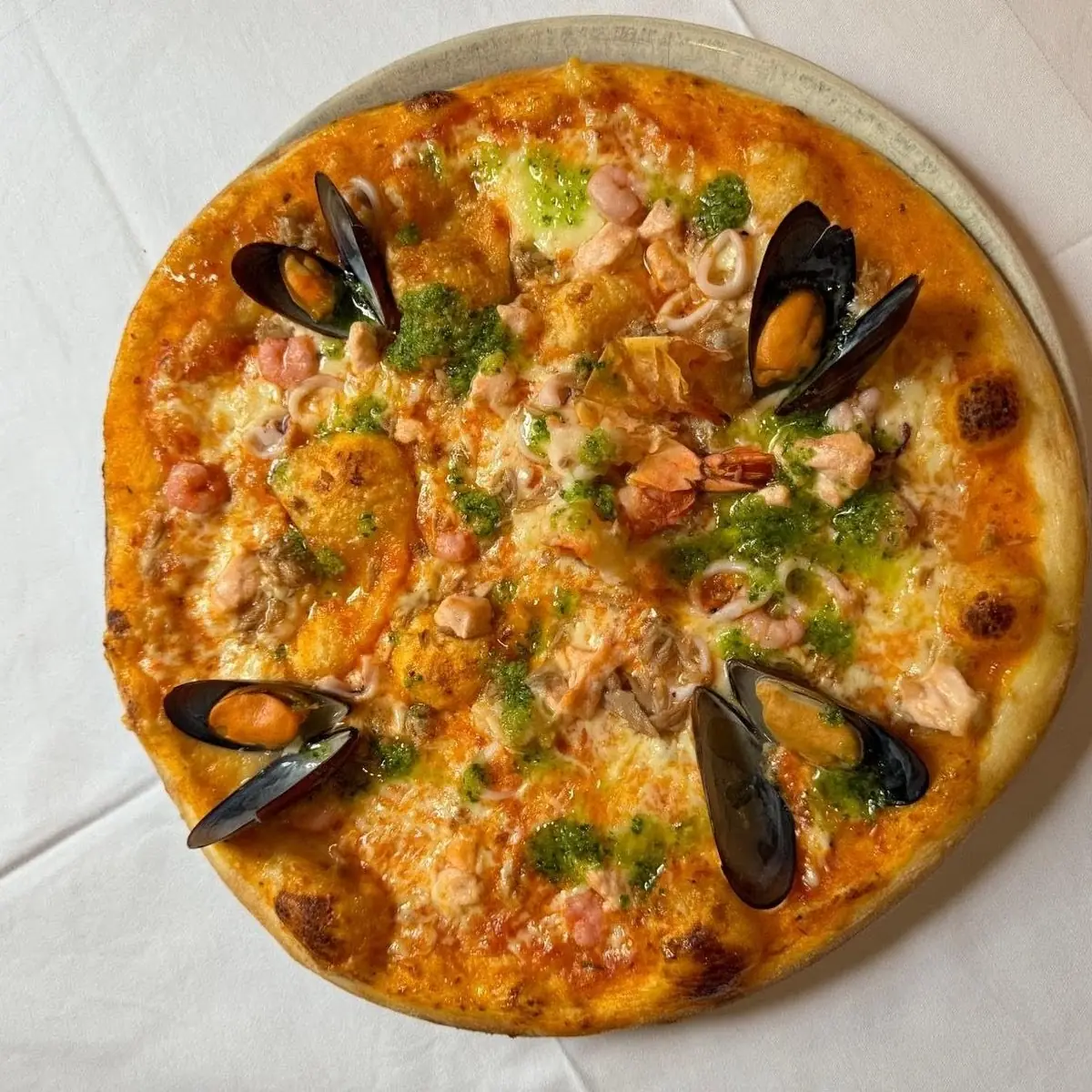 Pizza Ai Frutti Di Mare