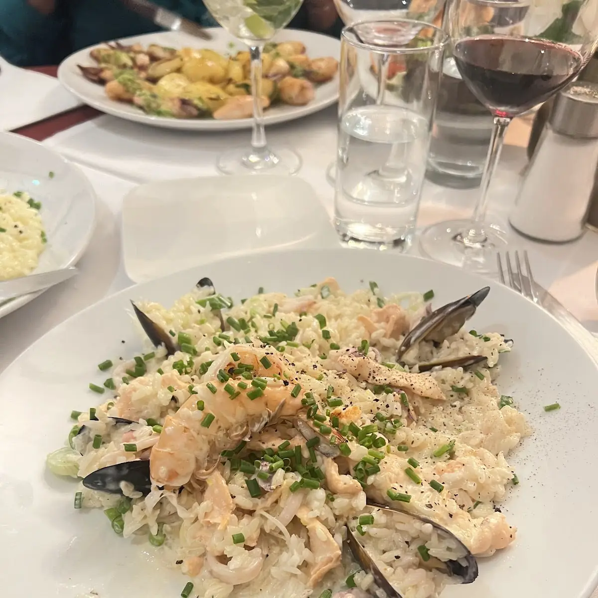Risotto Mit Meeresfrüchten
