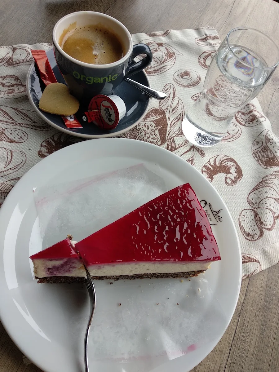 Tarta de Queso Y Cobertura de Fresa