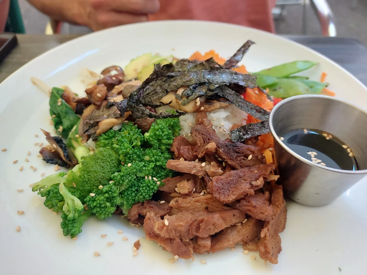 Mongolischer BBQ Teller Vegan