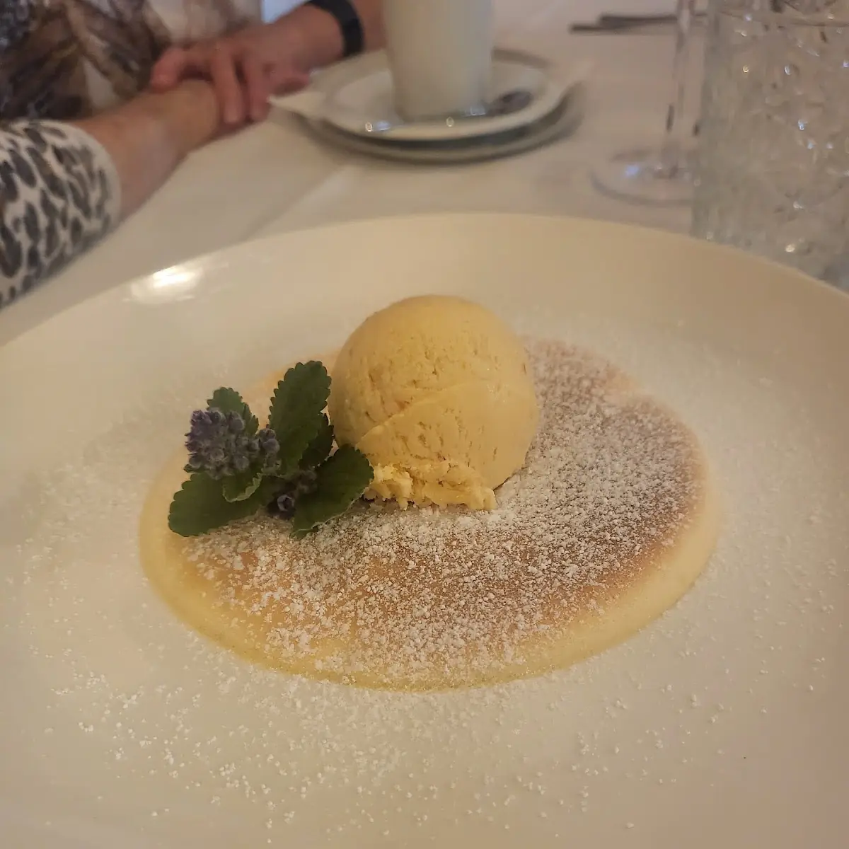 Ueberbackene Erdbeeren Mit Orangenparfait