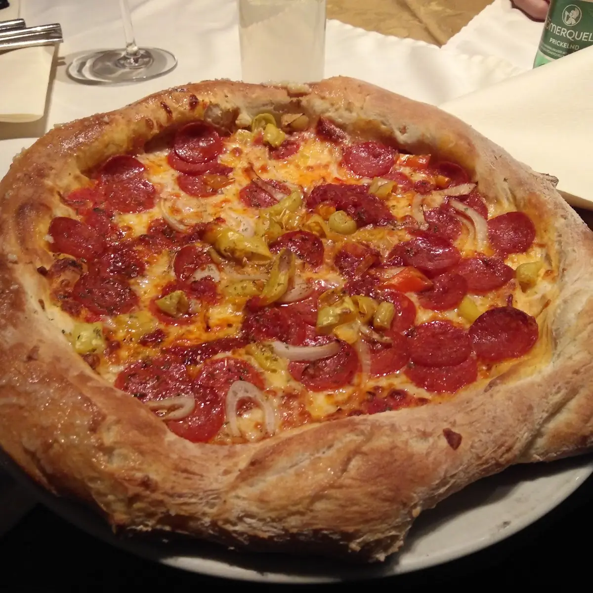 Pizza Diavolo (scharf)