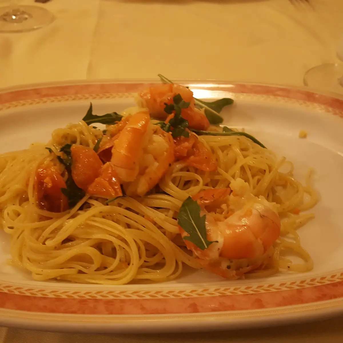 Pasta Scampi E Limone
