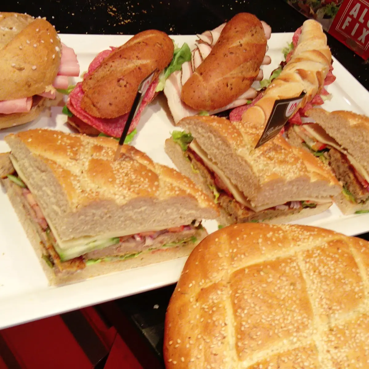 Fladenbrot Sandwich