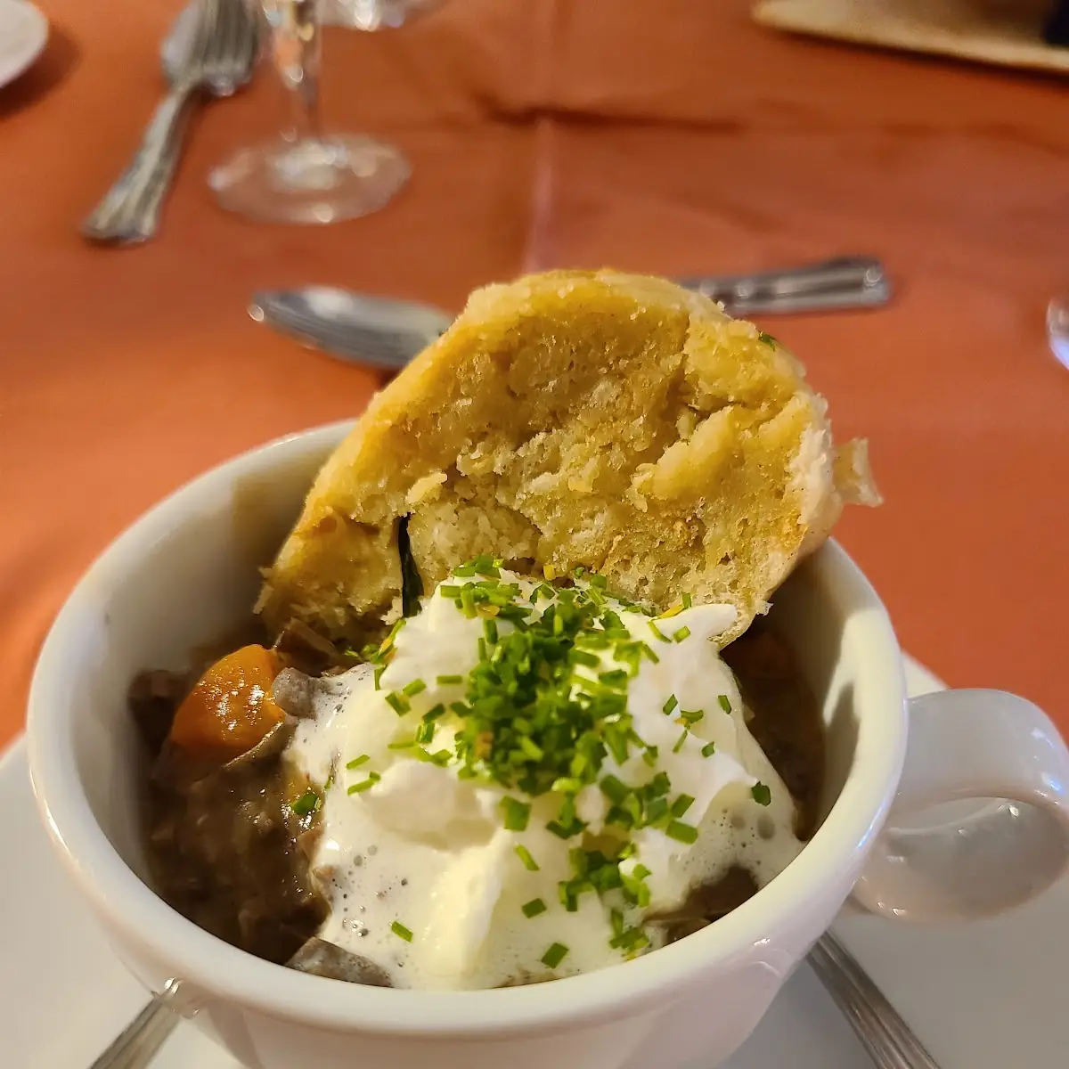 Beuschel Mit Serviettenknödel