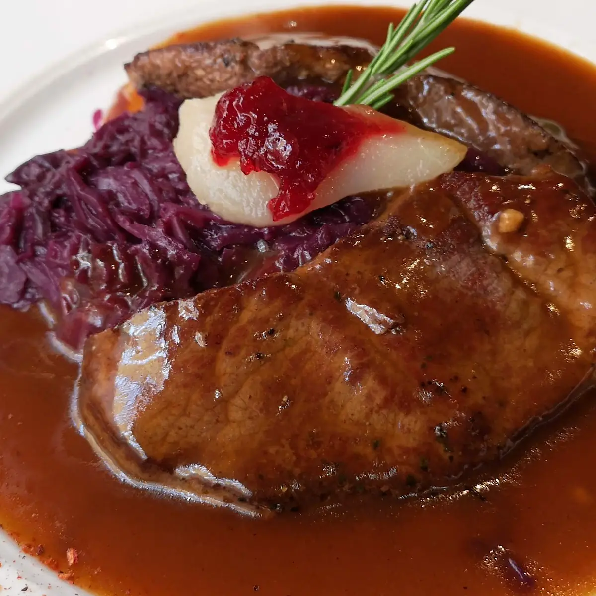 Hirschschnitzel