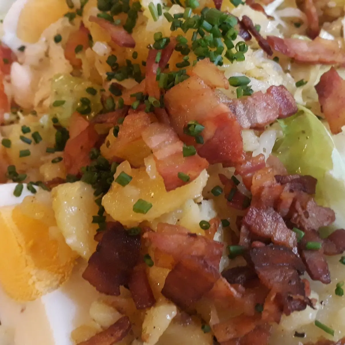 Salat Mit Speck