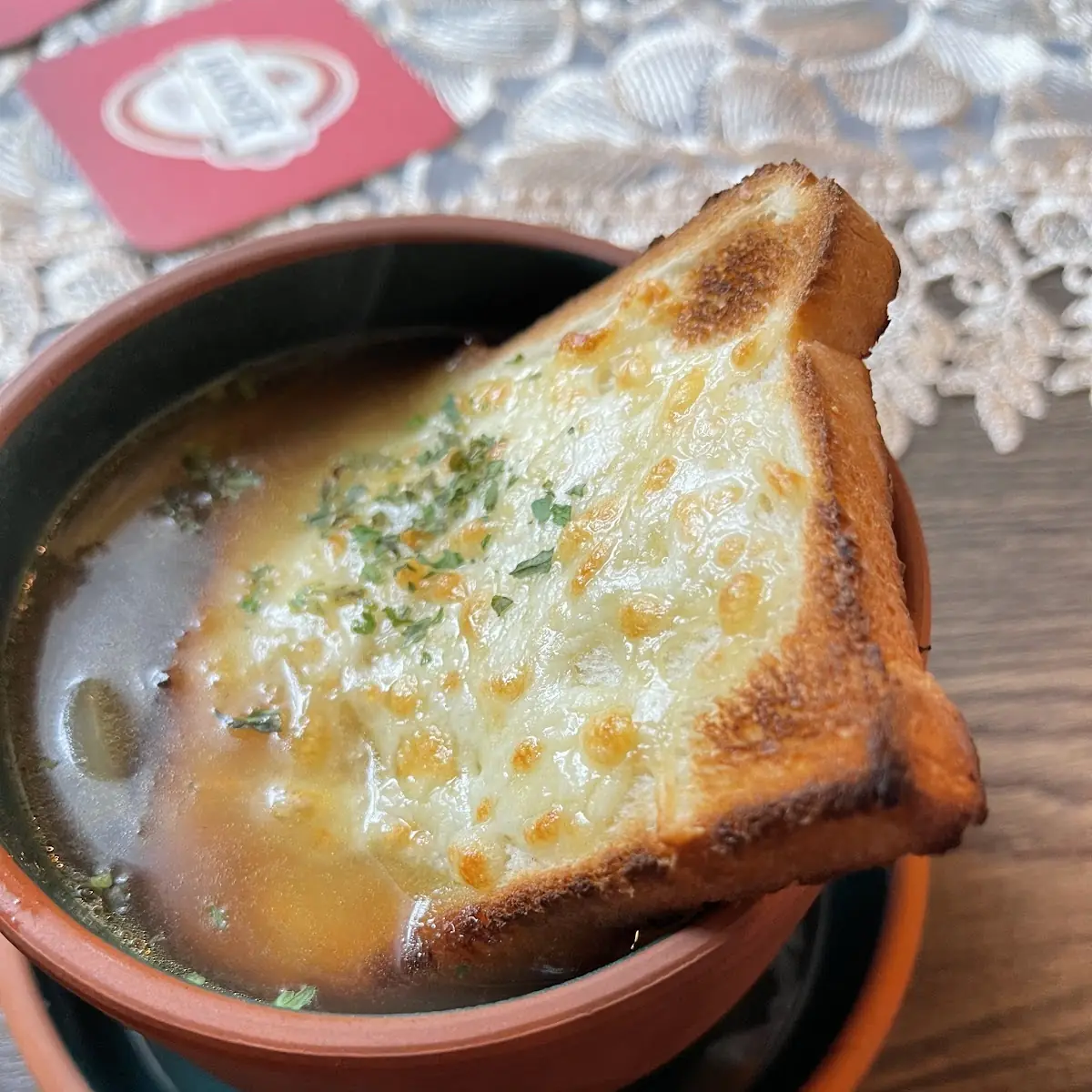Zwiebelsuppe