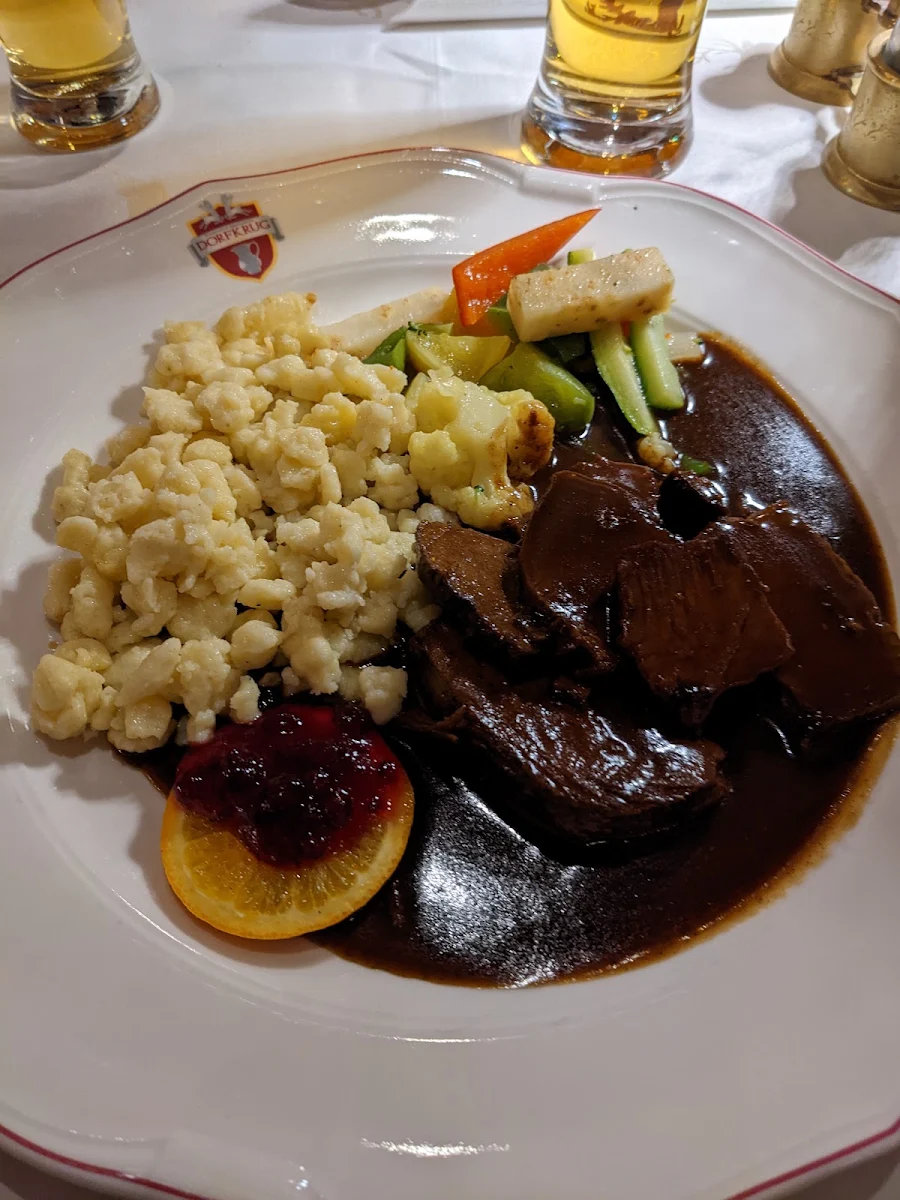 Hirschbraten