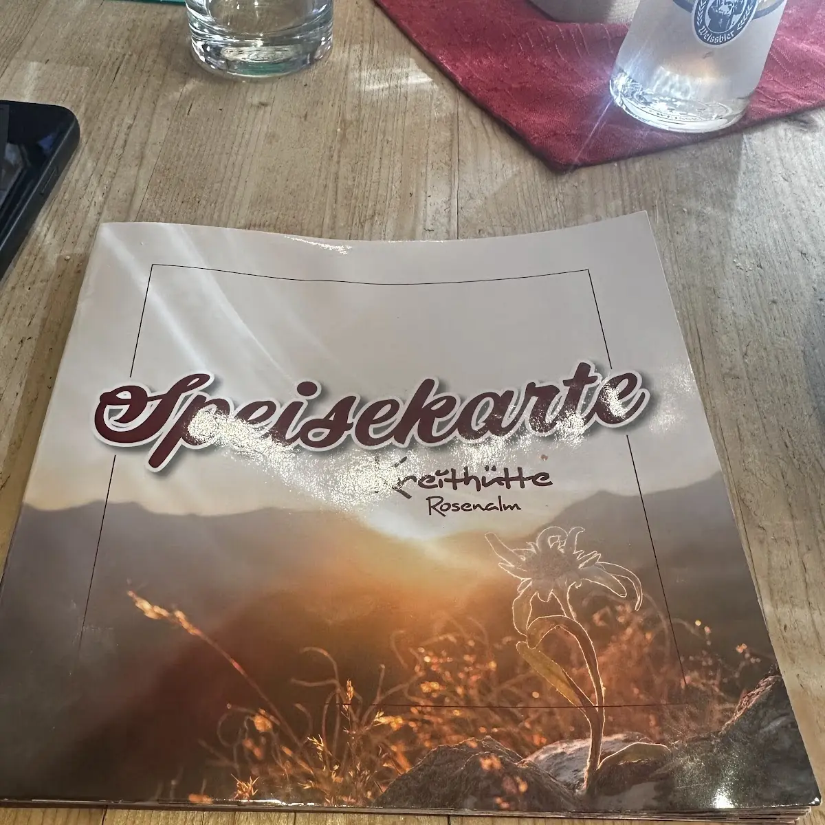 Speisekarte