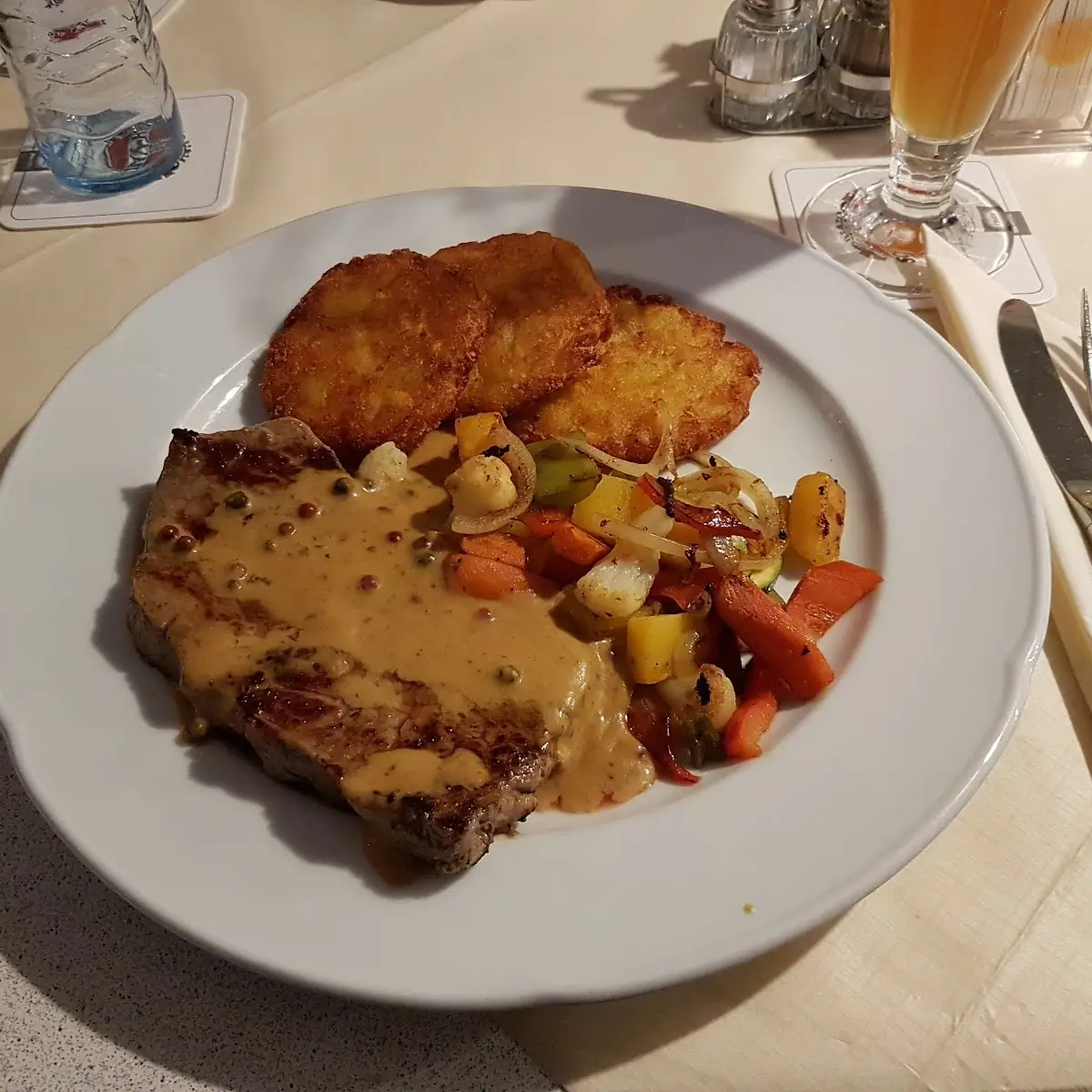 Beiriedschnitte Mit Rösti