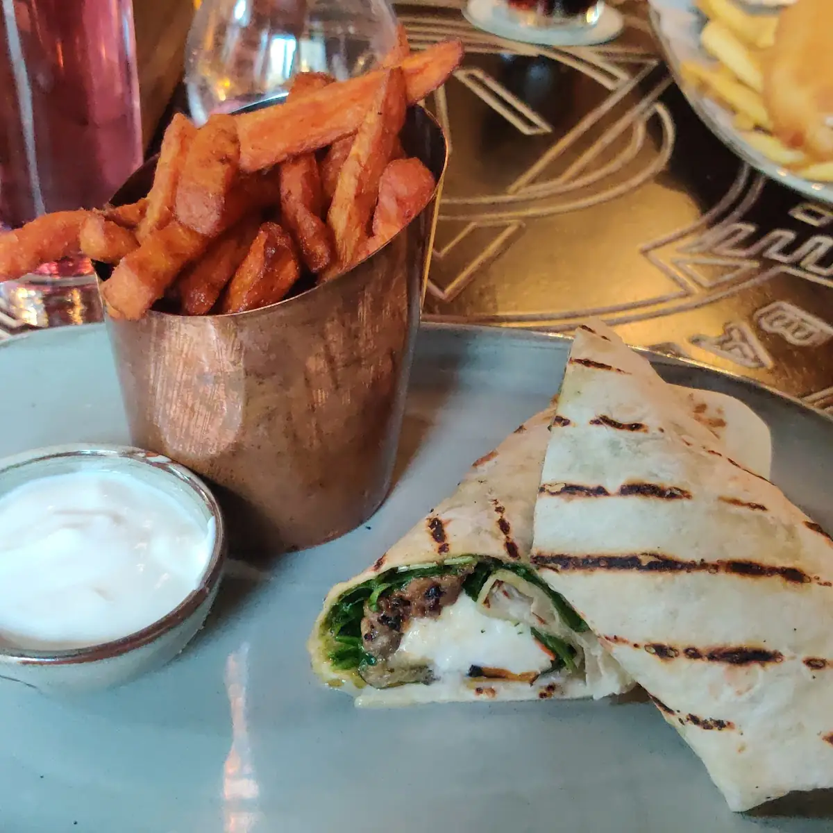 Gemüse Wrap