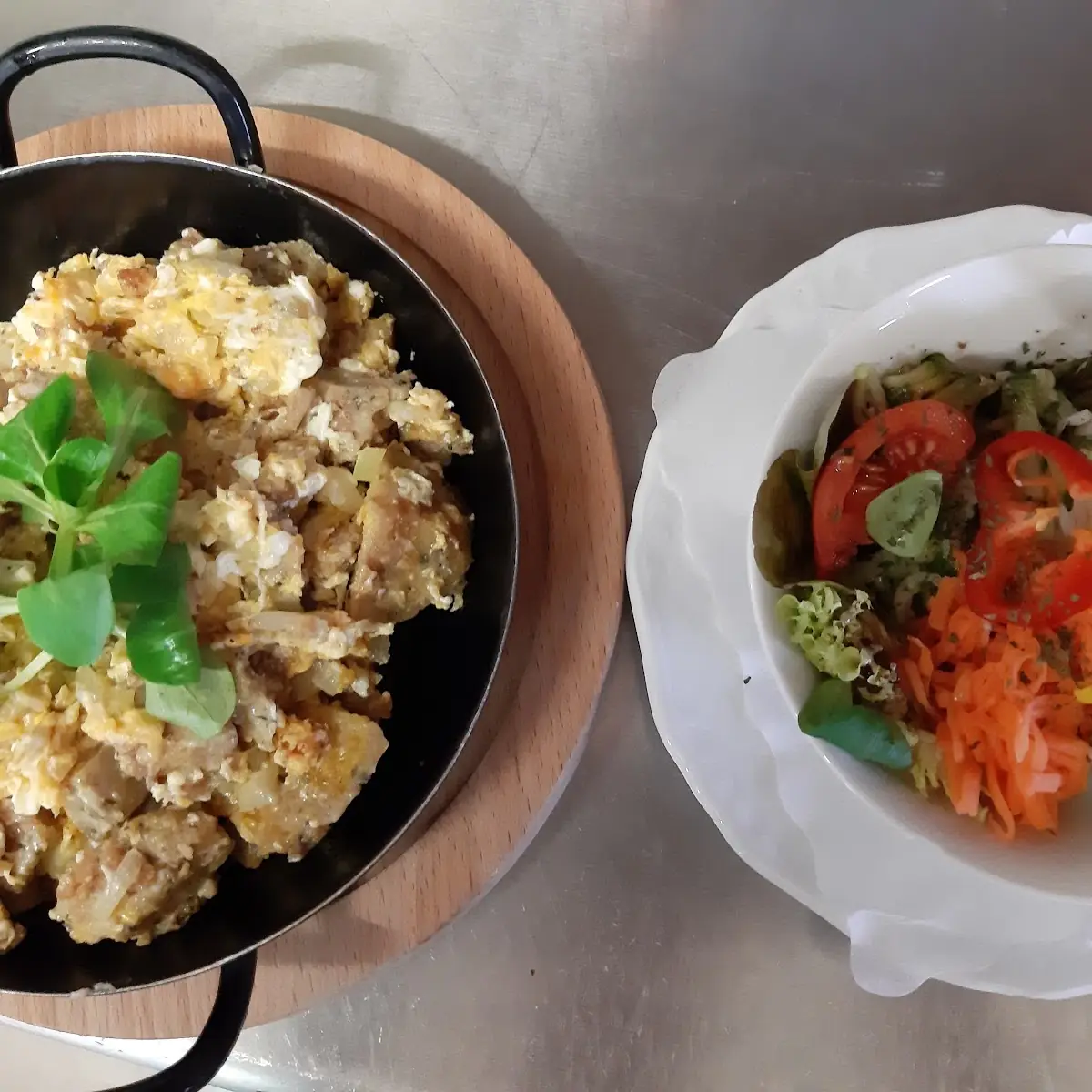 Knödel Mit Ei