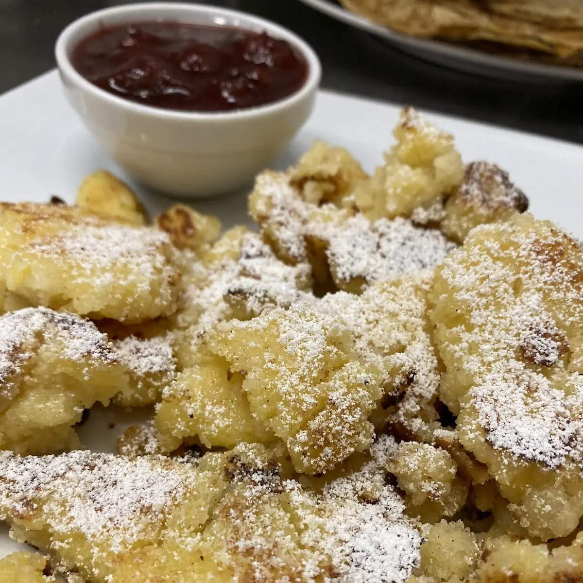 Kaiserschmarren Mit Apfelmus