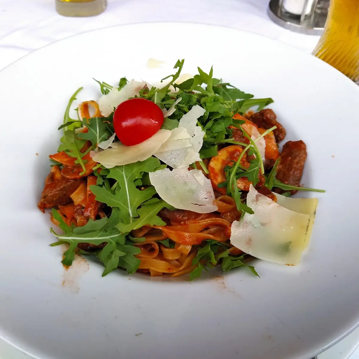 Insalata Di Rucola Con Parmigiano