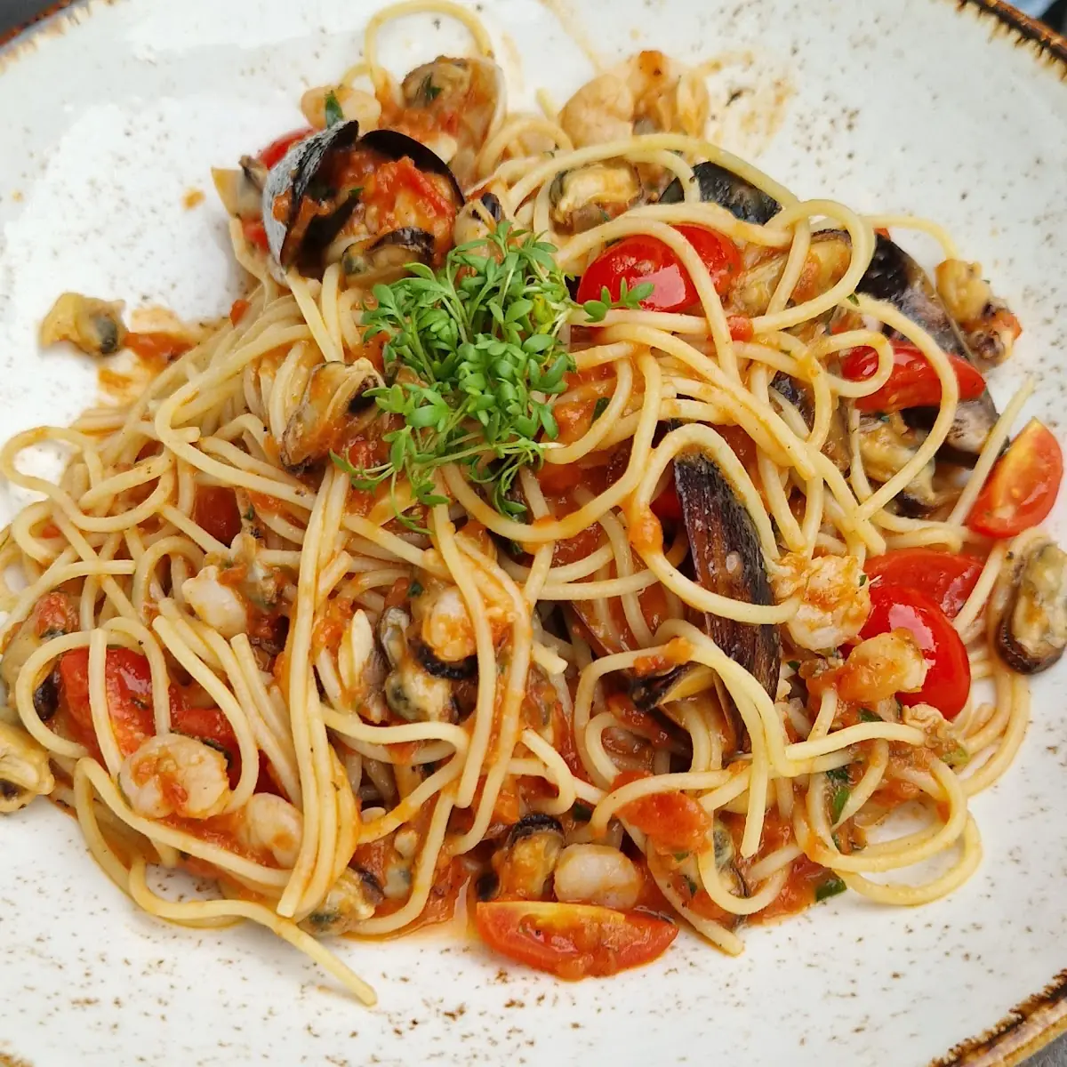 Spaghetti Meeresfrüchte