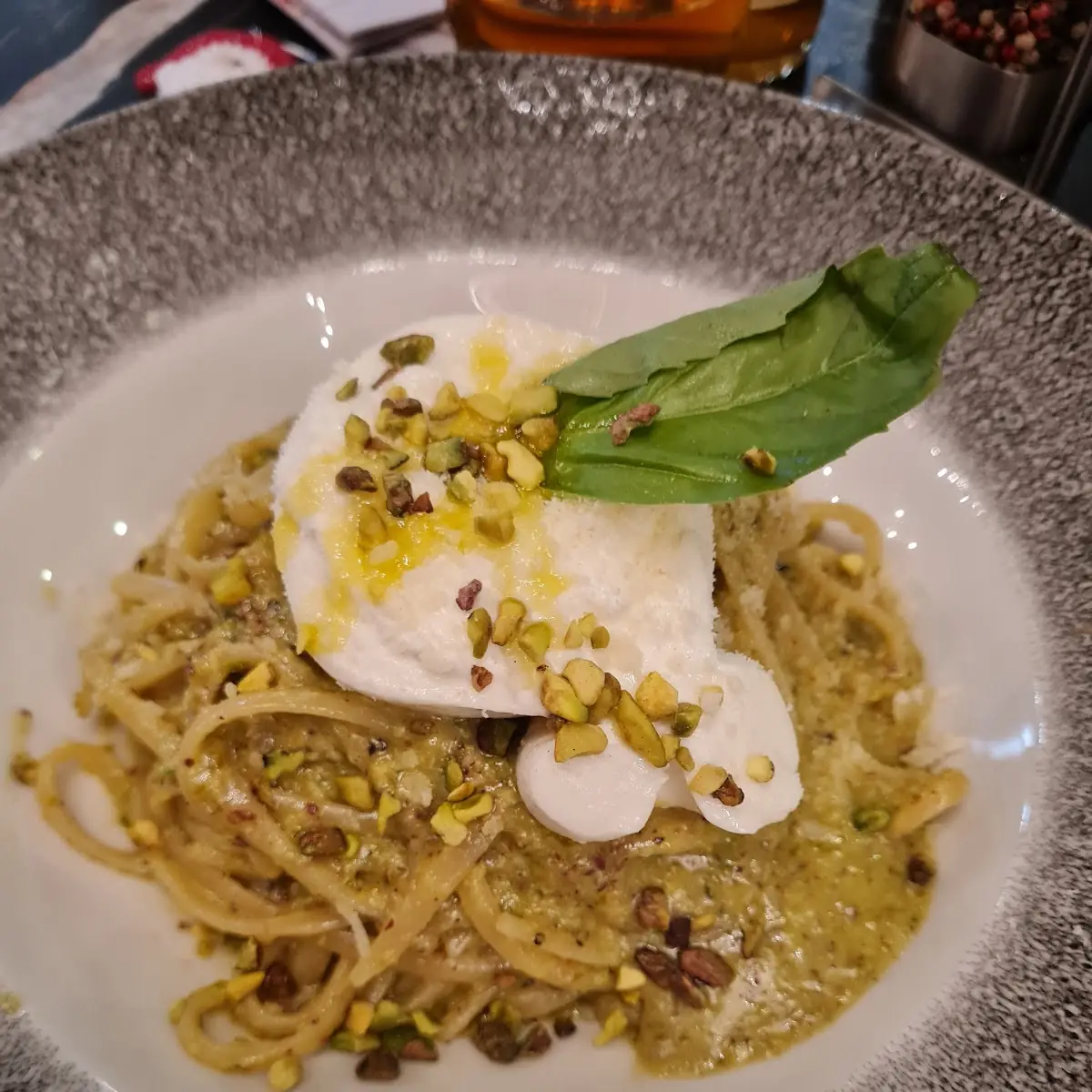 Pistazien Nudeln