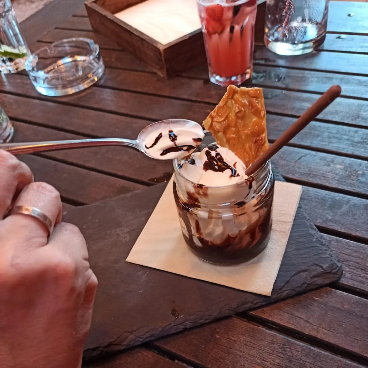 Nachspeise Eis