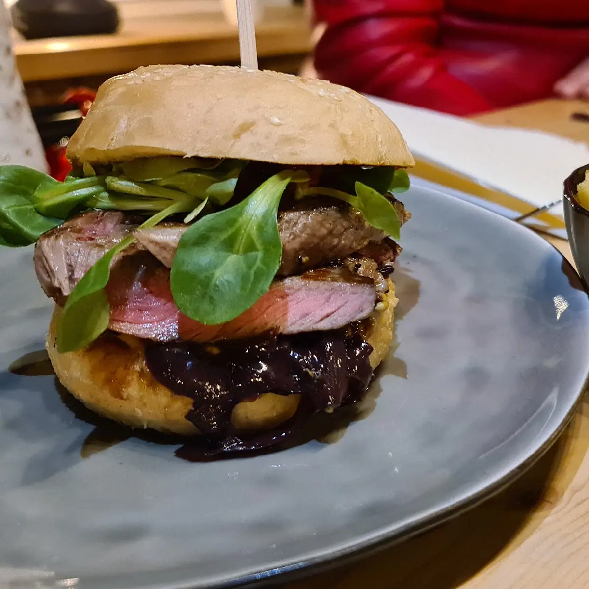 Burger Mit Wedges