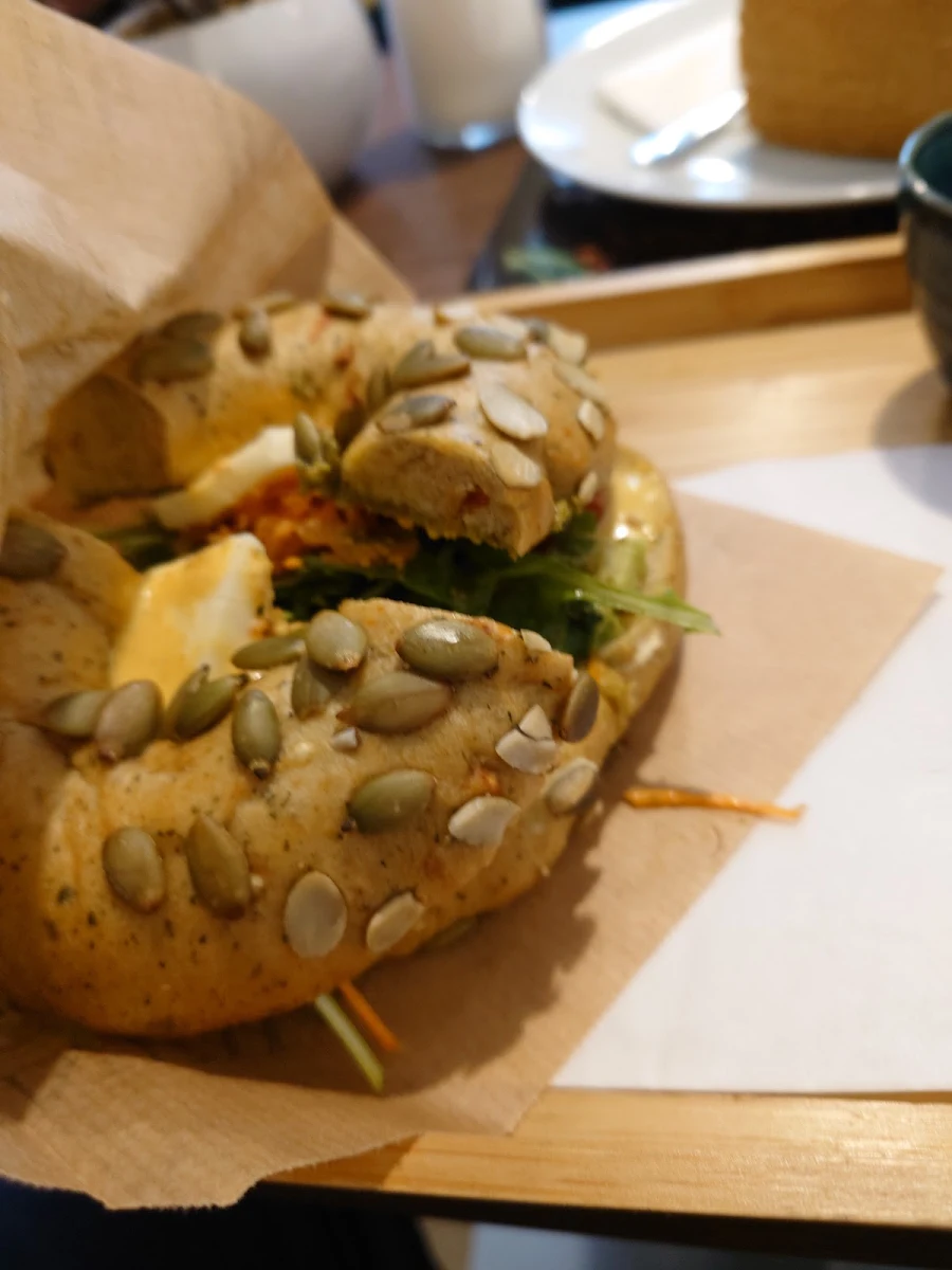 Vegetarian Bagel